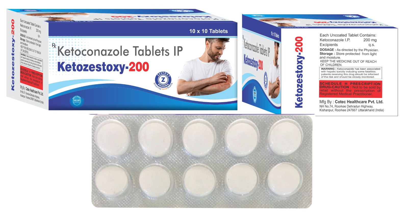 KETOZESTOXY 200 TABLETS